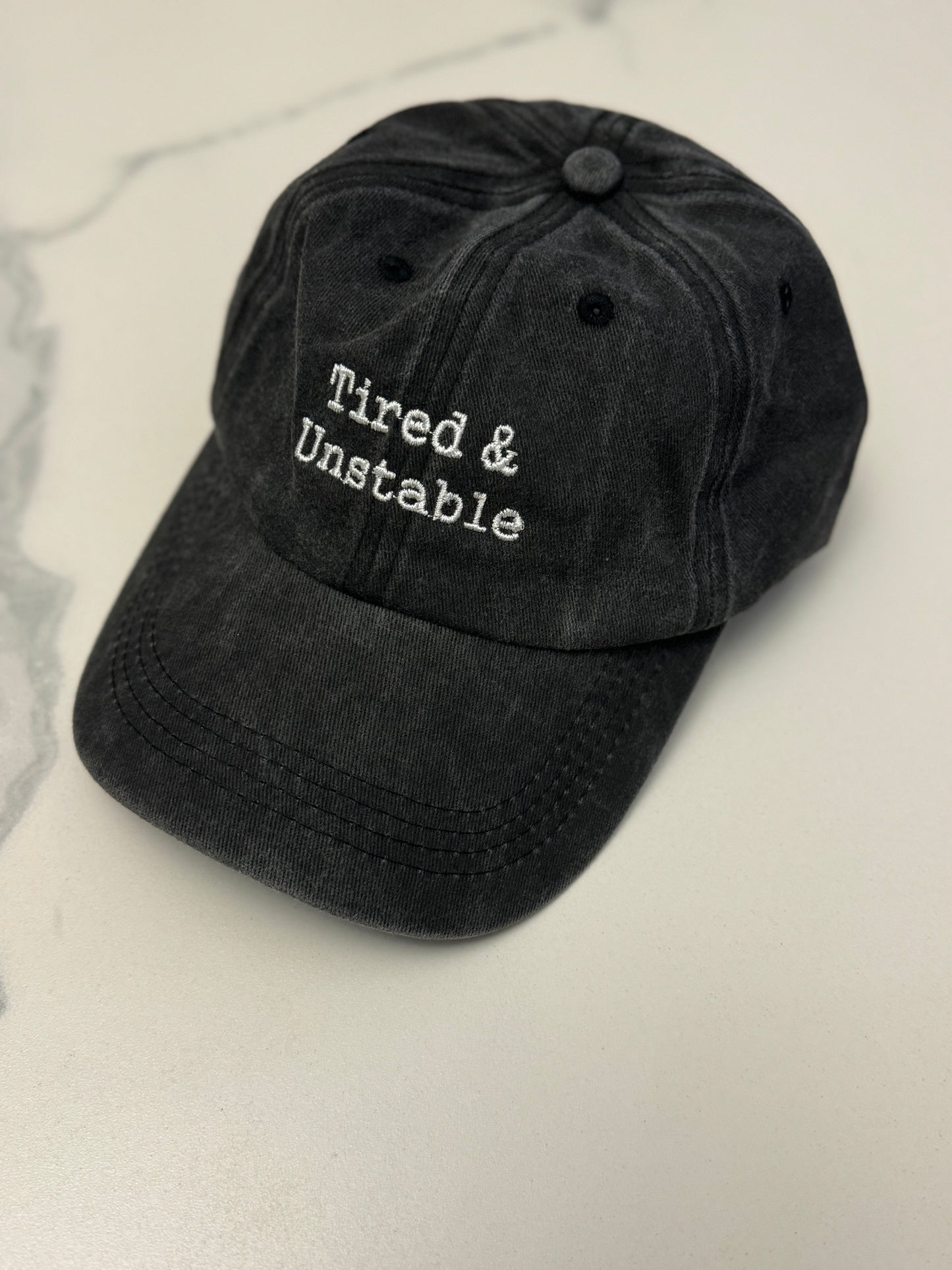 Tired & Unstable cap