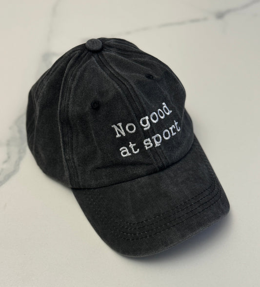 No good at sport cap