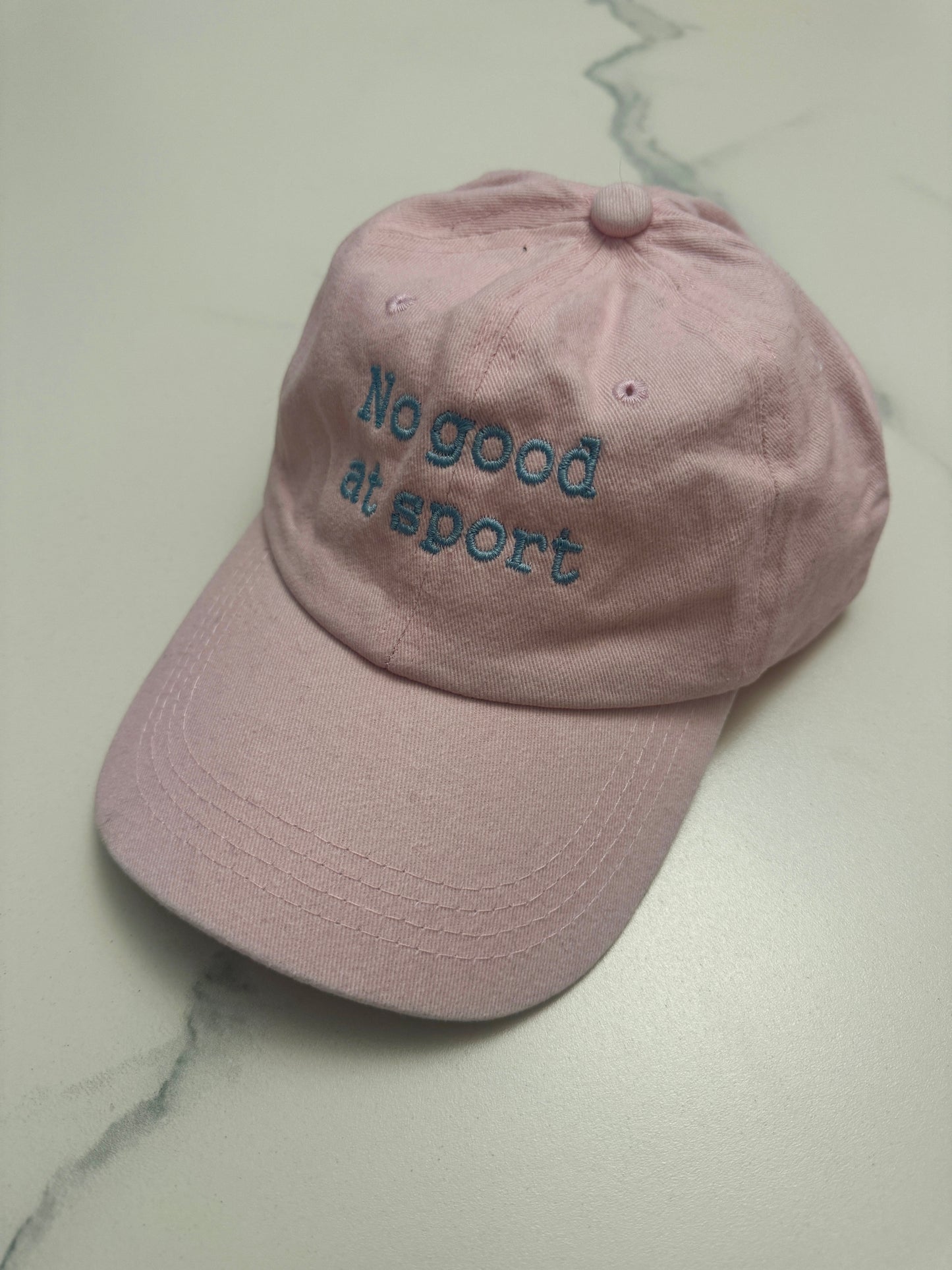 No good at sport cap