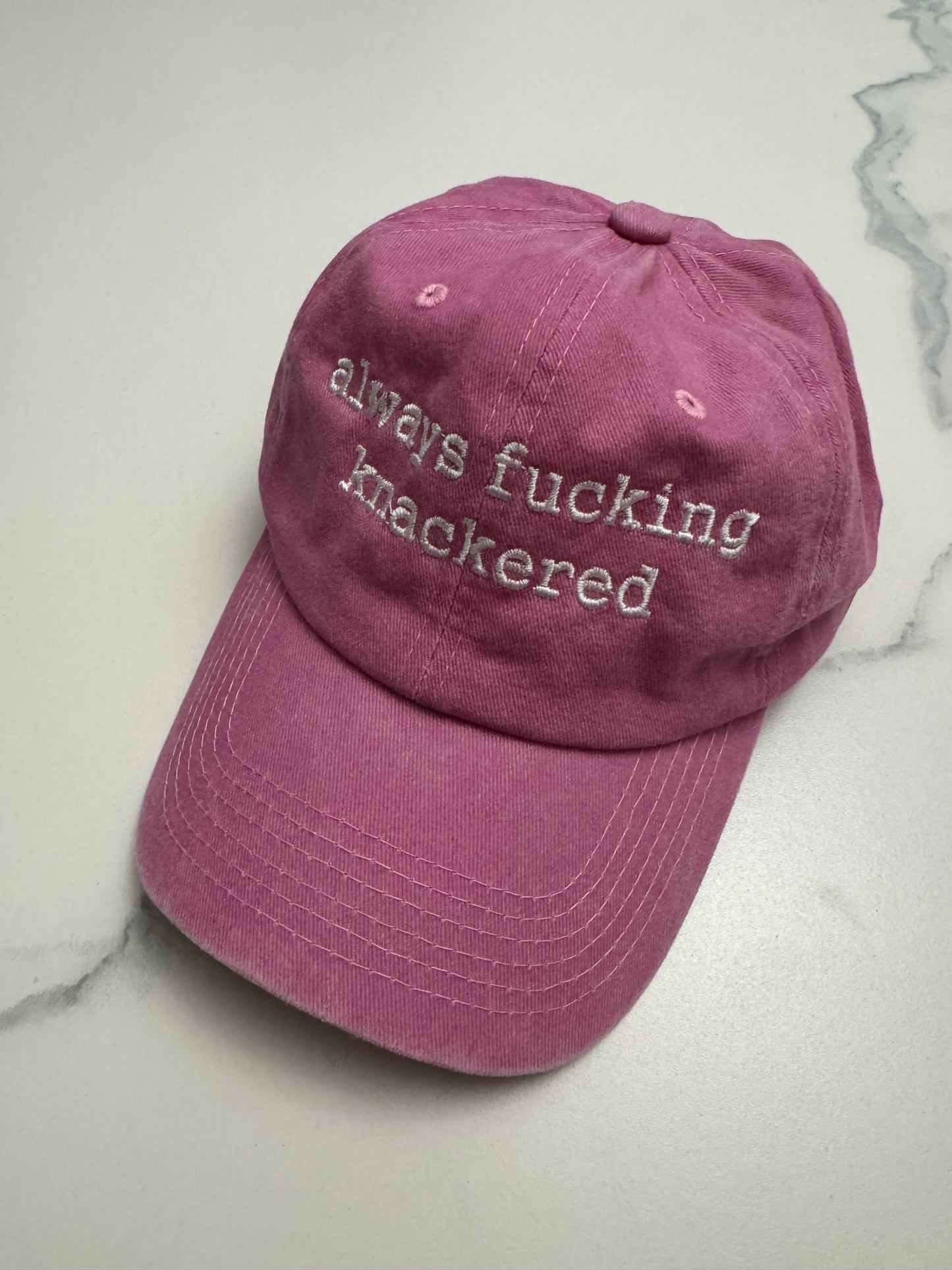 Always fucking knackered cap
