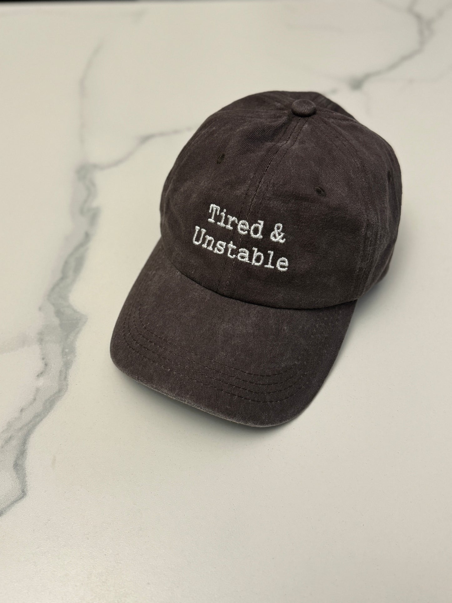 Tired & Unstable cap