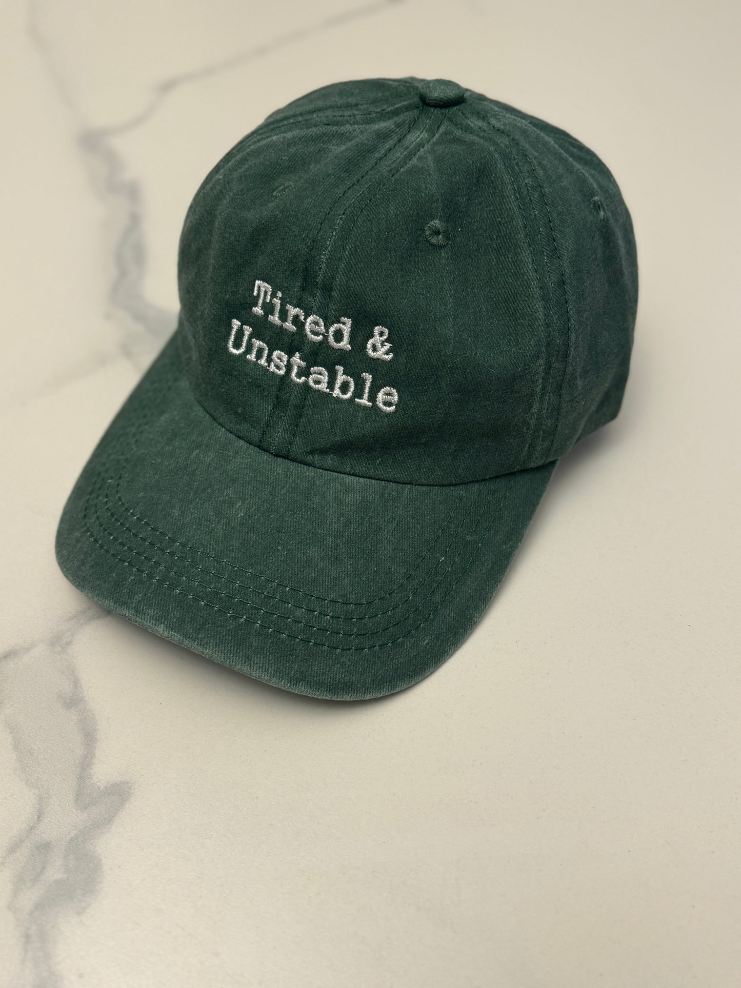 Tired & Unstable cap