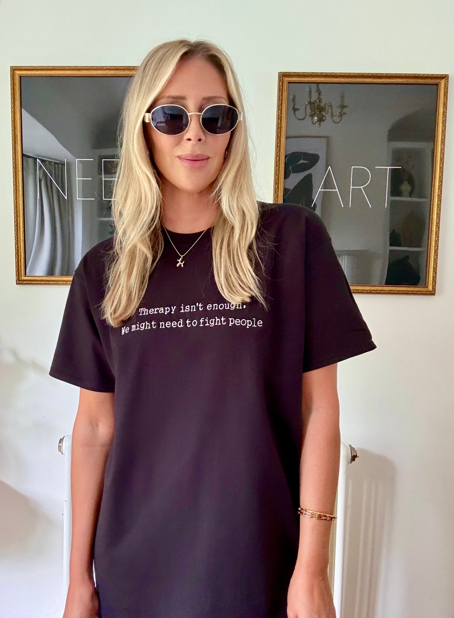 Therapy isn’t enough tee