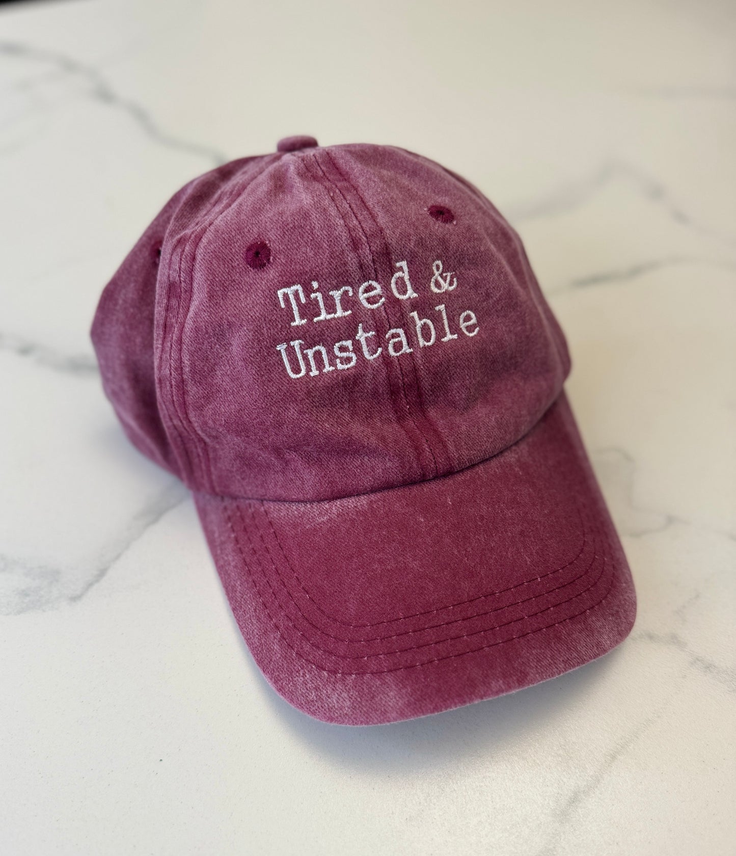 Tired & Unstable cap